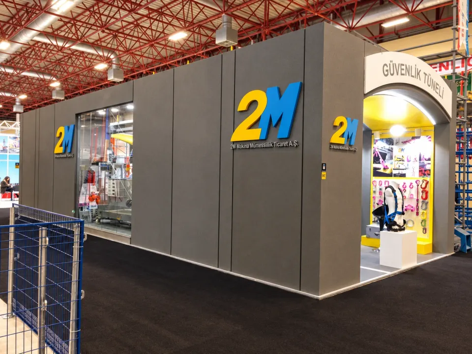 M2M Makina — fuar standı görünümü 4