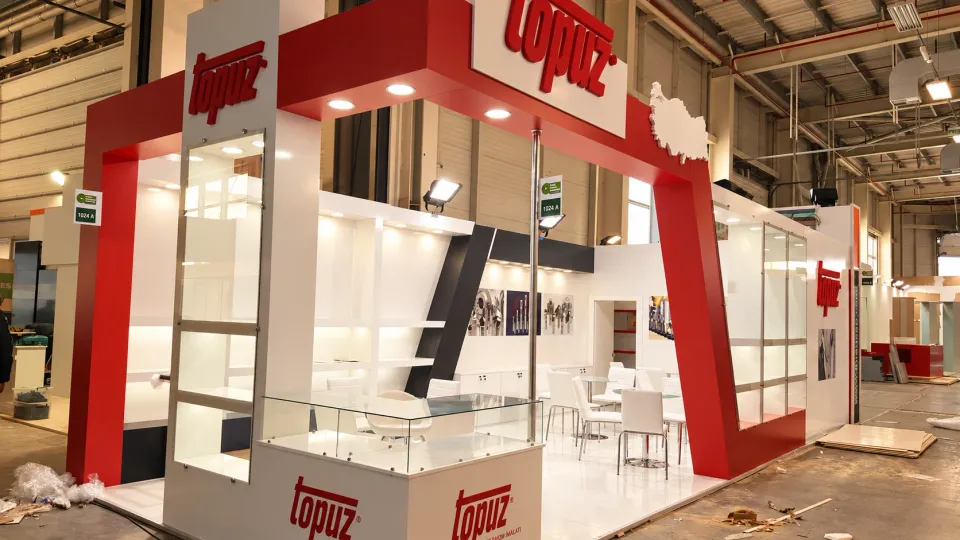Topuz — fuar standı görünümü 3