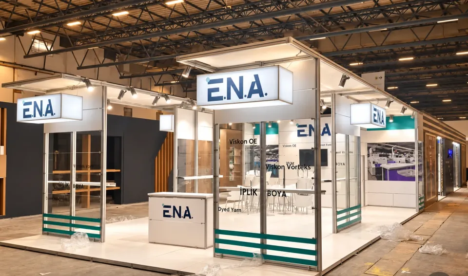 Ena Tekstil — fuar standı görünümü 4