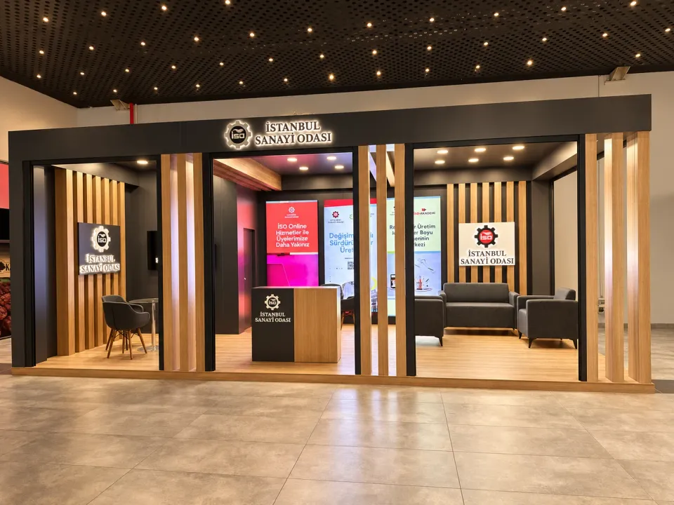 İstanbul Sanayi Odası — fuar standı görünümü 2