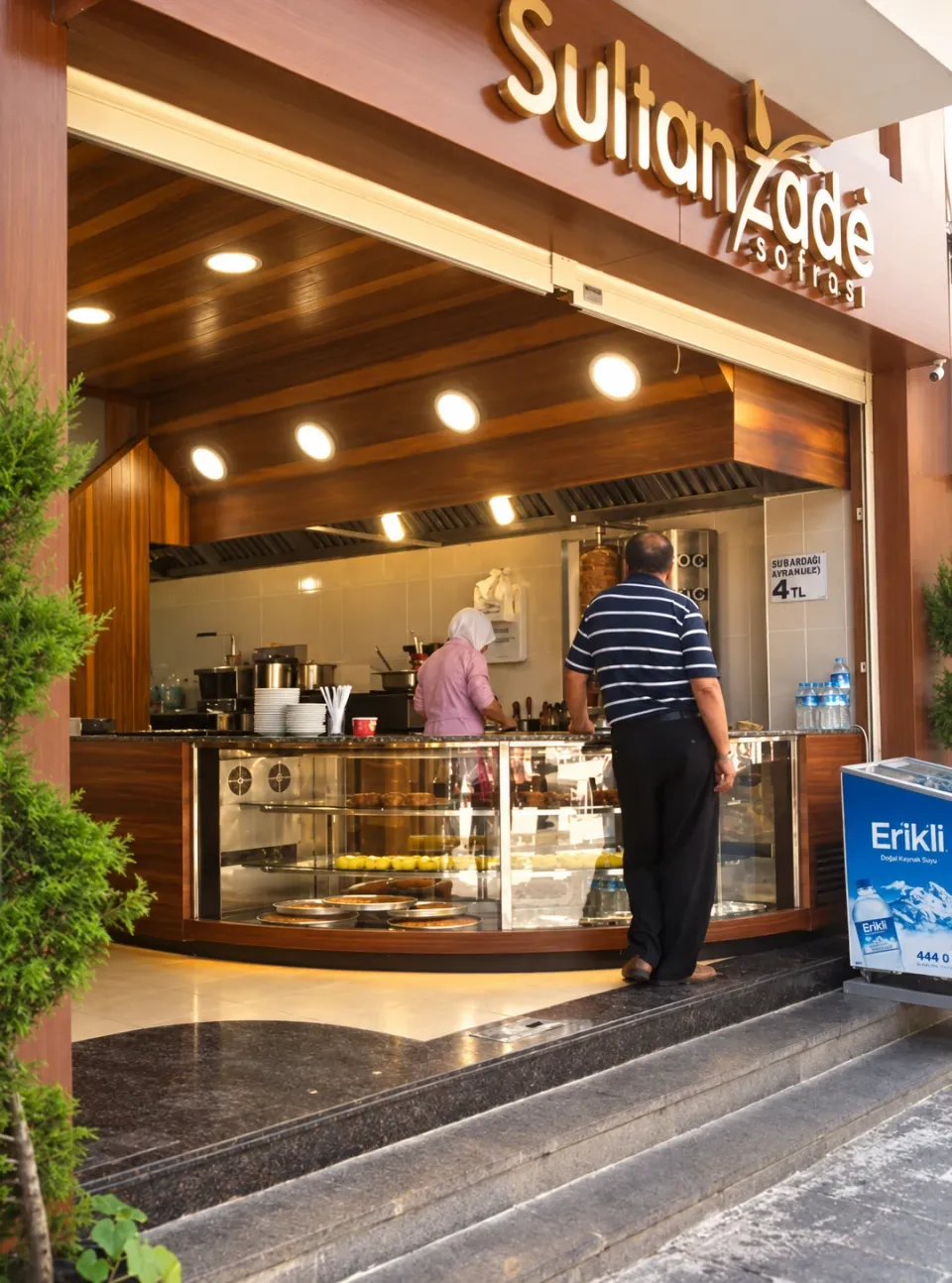 Sultanzade Eyüp — restoran tasarımı · 200 m² görünümü 5