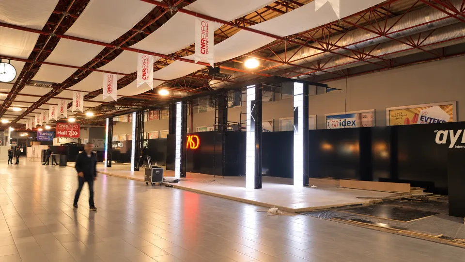 TASD / AYMOD — ana fuaye · 400 m² görünümü 11