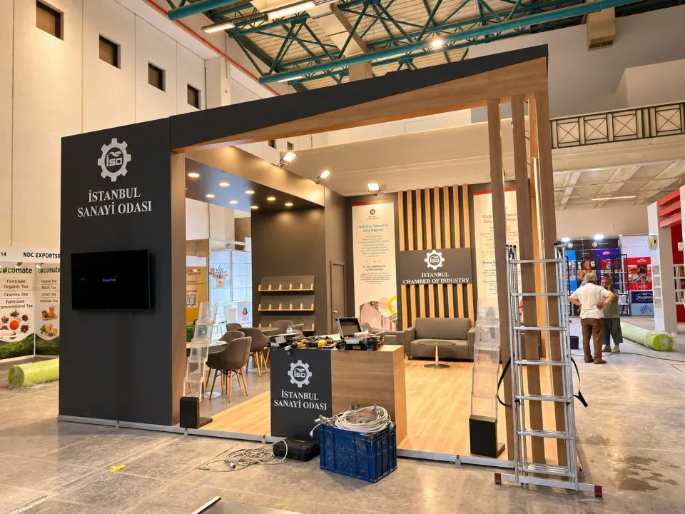 İstanbul Sanayi Odası — fuar standı görünümü 3