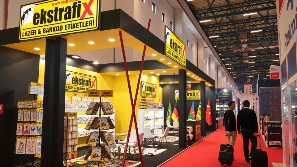 Ekstrafix — fuar standı görünümü 2