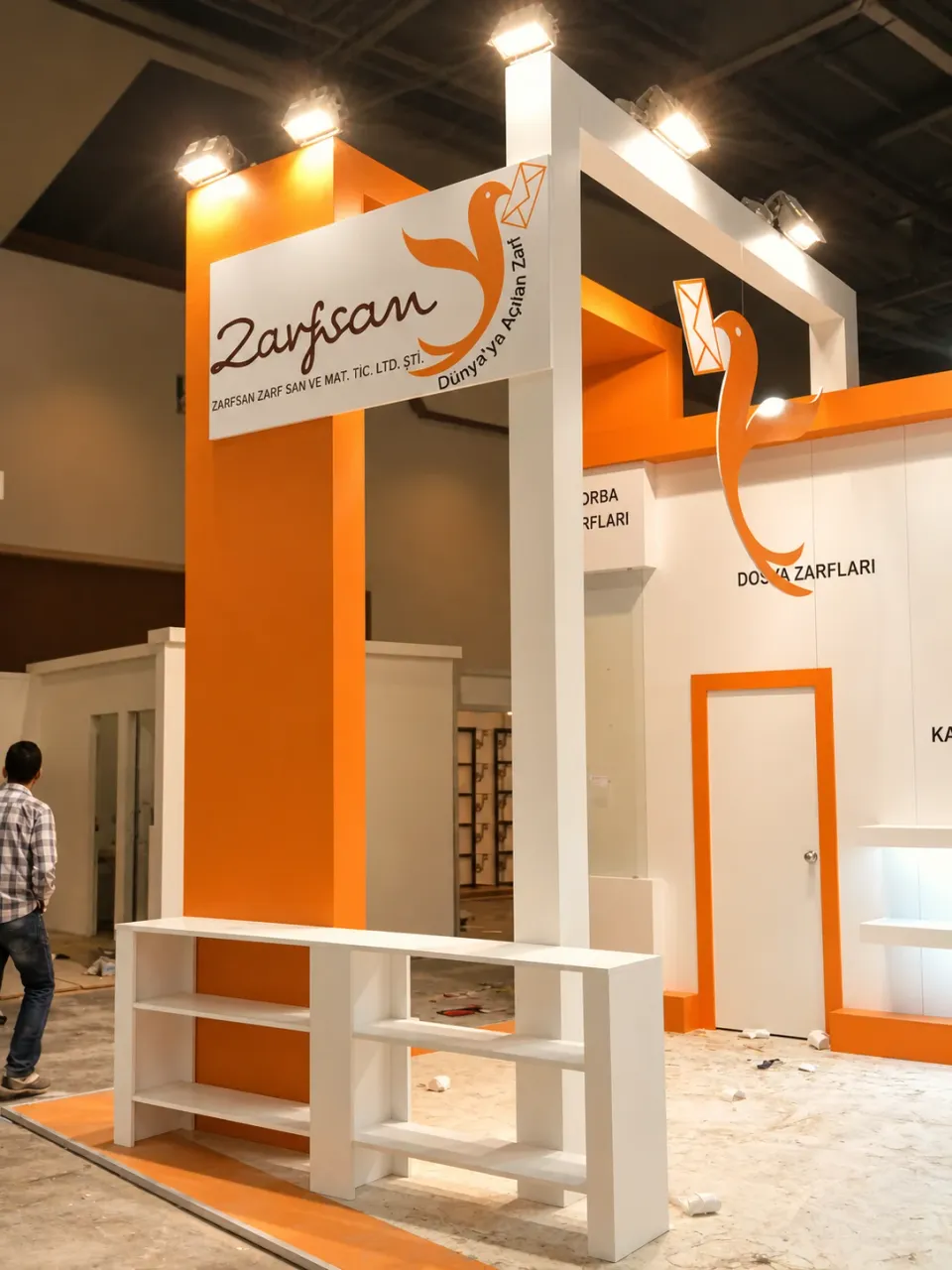 Zarfsan — Fuar standı