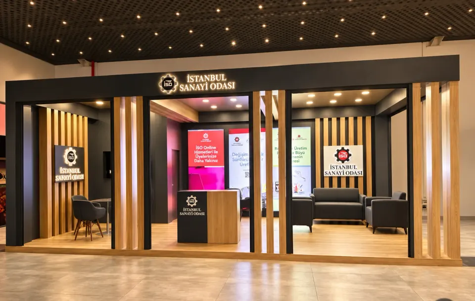İstanbul Sanayi Odası — fuar standı görünümü 6