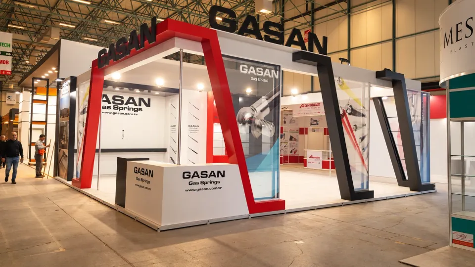Gasan — Fuar standı