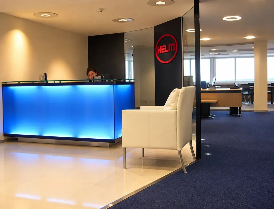 HELM Kimya — Ofis tasarımı · 380 m²