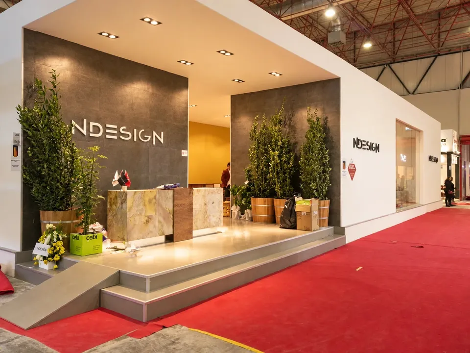 NDESIGN Fuar Standı — Fuar standı · 600 m²